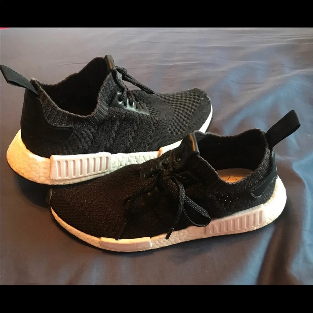 Women’s Adidas Black Fabric NMD